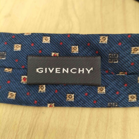 ジバンシィ GIVENCHY 総柄シルクネクタイ メンズ
