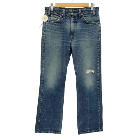 リーバイス Levis USA製 ボタン裏231 517 オレンジタブ ダメージ ストレートデニム メンズ W33/L30