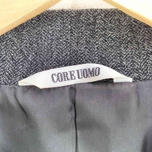 core uomo マオカラー ウールナイロンジャケット メンズ JPN:48
