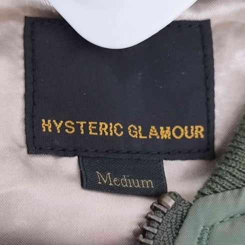 ヒステリックグラマー HYSTERIC GLAMOUR LOGO SCRATCH MA-1 メンズ JPN:M