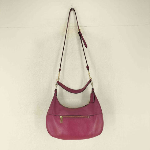 コーチ COACH オールレザーショルダーバッグ レディース