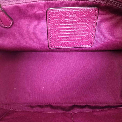コーチ COACH オールレザーショルダーバッグ レディース