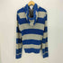 アバクロンビーアンドフィッチ Abercrombie & Fitch 00s ボーダー ジップアップサーマルパーカー Y2K メンズ import:L