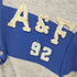 アバクロンビーアンドフィッチ Abercrombie & Fitch 00s ボーダー ジップアップサーマルパーカー Y2K メンズ import:L