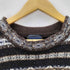 ケンゾーオム KENZO HOMME 90-00S ドイツ製 ノルディック柄 ボーダー アクリル ウール ニット セーター メンズ import:XXL