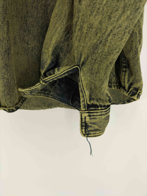 エクストララージ XLARGE OVERDYED L/S SHIRT オーバーダイ ロングスリーブ シャツ メンズ import:XL
