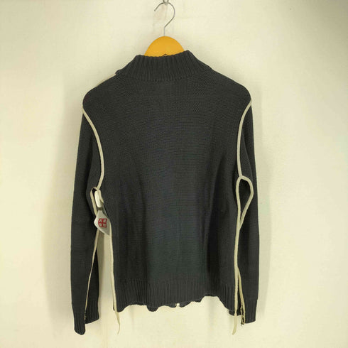 アニエスベーオム Agnes b.homme パイピング ジップアップコットンニット メンズ JPN:0