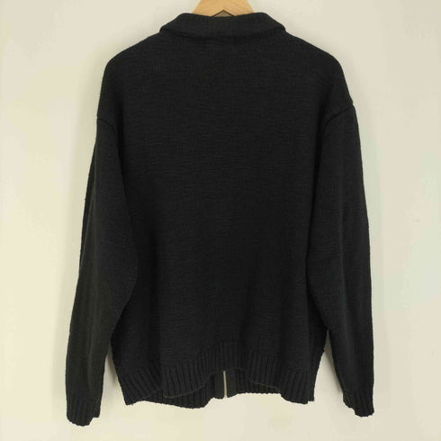 エクストララージ XLARGE 24AW SQUARE ZIP UP KNIT POLO スクエア ジップ アップ ニット ポロ メンズ JPN:XL