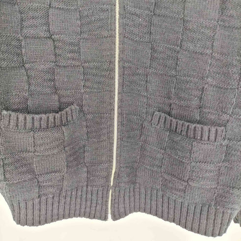 エクストララージ XLARGE 24AW SQUARE ZIP UP KNIT POLO スクエア ジップ アップ ニット ポロ メンズ JPN:XL