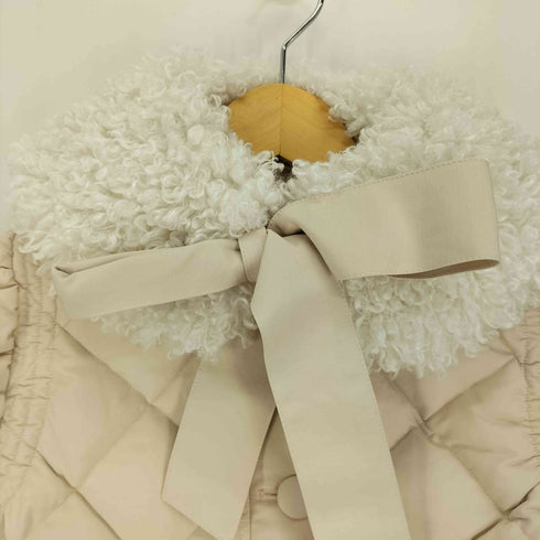 エピヌ epine fur ribbon quilting short downcoat キルティング ショート ダウン コート レディース