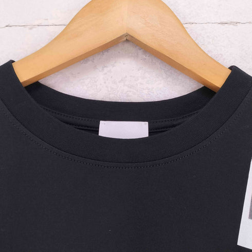 バーバリー BURBERRY フォトプリント スリーブホールデザインTシャツ MADE IN ITALY レディース XS