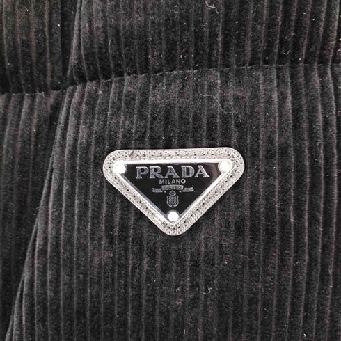 プラダ PRADA 24AW コーデュロイダウンベスト メンズ import:L