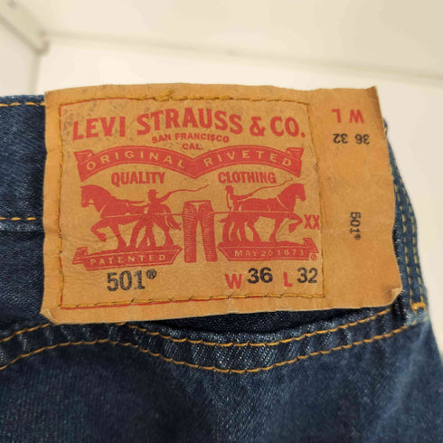 リーバイス Levis 501 ボタン裏4985 ストレート デニム パンツ メンズ 36×32
