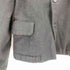 ブラックコムデギャルソン BLACK COMME des GARCONS 09AW AD2009 丸襟ウールハーフコート レディース JPN:M