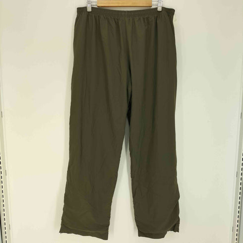 ユーエスエムシー USMC USA製 コラボ アメリカ海兵隊 裏地メッシュ ロゴプリント トレーニング ナイロンパンツ メンズ JPN:XL