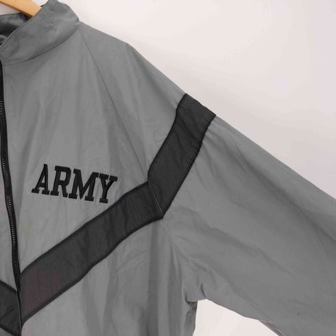 ユーエスアーミー U.S. ARMY 00S PHYSICAL FITNESS UNIFORM JACKET 裏地メッシュ ロゴ刺繍 ナイロン トレーニング ジャケット 00年製 メンズ import:XXL