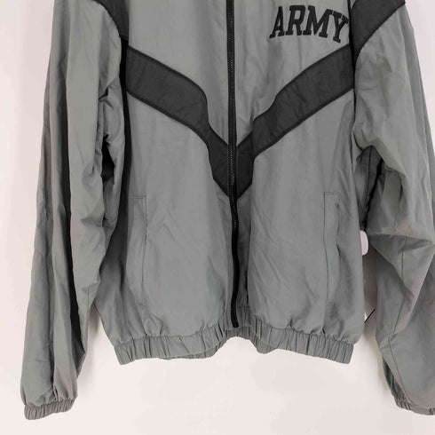 ユーエスアーミー U.S. ARMY 00S PHYSICAL FITNESS UNIFORM JACKET 裏地メッシュ ロゴ刺繍 ナイロン トレーニング ジャケット 00年製 メンズ import:XXL