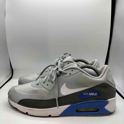 ナイキ NIKE AIR MAX 90 ULTRA 2.0 ESSENTIAL WOLF GREY/WHITE-DARK GREY-GAME ROYAL メンズ JPN:27.5