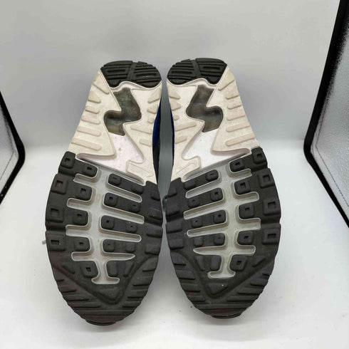ナイキ NIKE AIR MAX 90 ULTRA 2.0 ESSENTIAL WOLF GREY/WHITE-DARK GREY-GAME ROYAL メンズ JPN:27.5