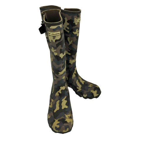 コロンビア Columbia RUDDY FORCE 迷彩 レインブーツ メンズ JPN:25