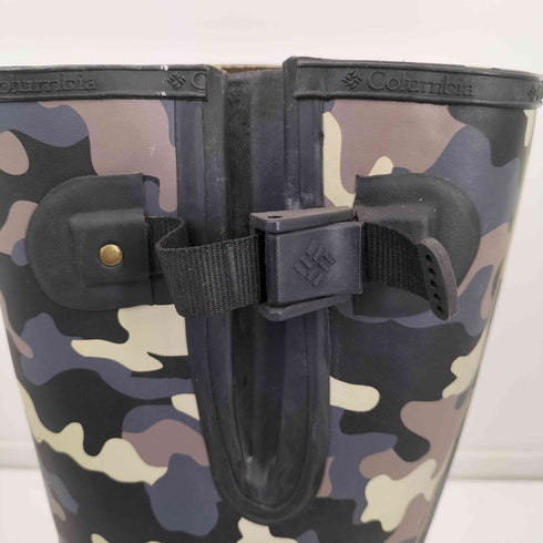 コロンビア Columbia RUDDY FORCE 迷彩 レインブーツ メンズ JPN:25
