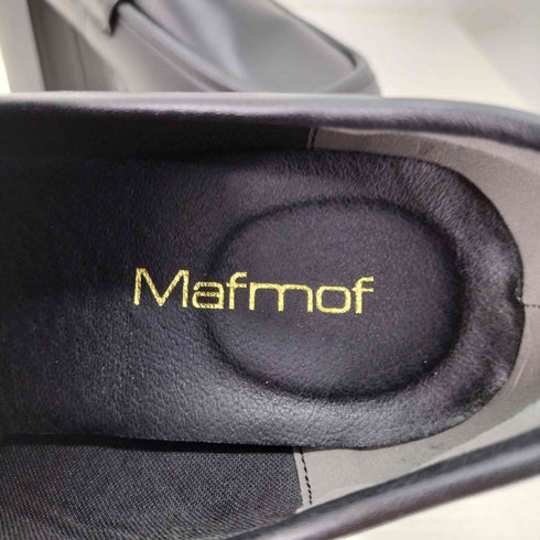 Mafmof 10cmヒールビット付き厚底ローファーパンプス レディース JPN:L