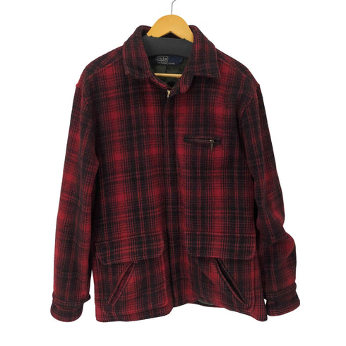 ポロラルフローレン POLO RALPH LAUREN マッキーノ ウール ハンティングジャケット メンズ import:L