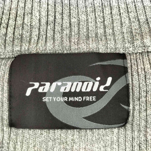 パラノイド PARANOID 23SS CORREDOR Zip Knit レディース FREE