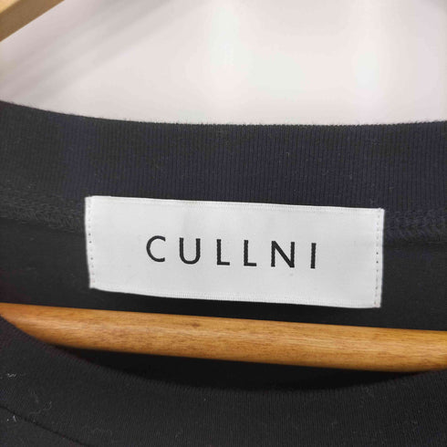 クルニ CULLNI Cotton Jersey Embroidery Patch Pullover コットン ジャージー エンブロイダリー パッチ プルオーバー Tシャツ メンズ JPN:2
