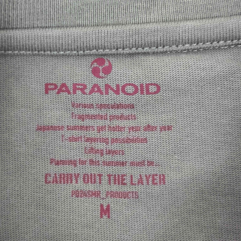 パラノイド PARANOID 24SS Crop Box T-Shirt メンズ JPN:M