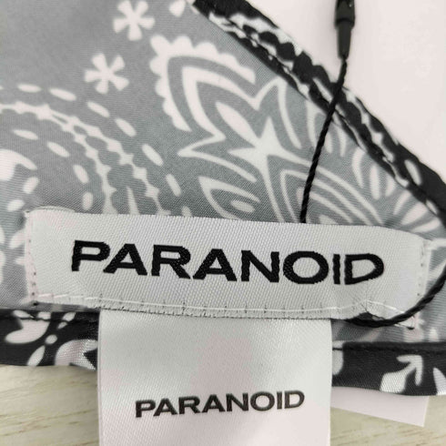 パラノイド PARANOID Satin Bandanna Cap メンズ FREE