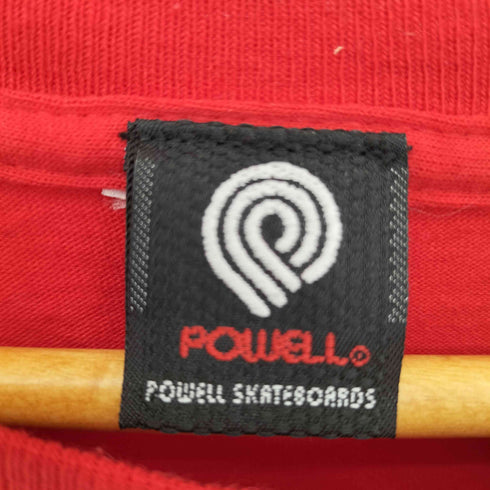 パウエルペラルタ POWELL PERALTA Bones Brigabe スカルデザイン 両面プリント クルーネック半袖Tシャツ カットソー メンズ