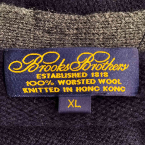 ブルックスブラザーズ BROOKS BROTHERS 90S クルミボタン ウールカーディガン メンズ JPN:XL