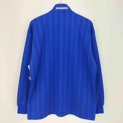 アンブロ UMBRO 90s ロゴ刺繍 同色ストライプ トラックジャケット メンズ L