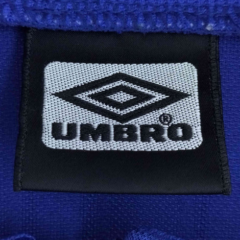 アンブロ UMBRO 90s ロゴ刺繍 同色ストライプ トラックジャケット メンズ L