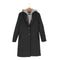 ザラ ZARA コントラストフードコート レディース import:XS