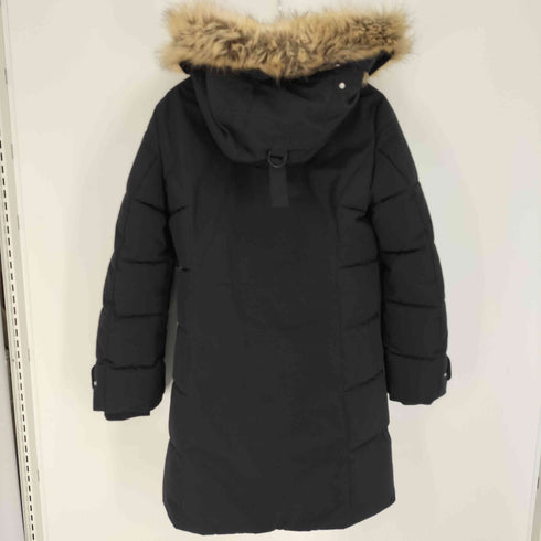 ザラ ZARA WATER REPELLENT LONG PADDED 撥水加工 ロング パテッド コート レディース import:M