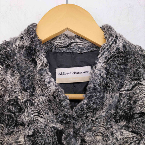 アルフレッドダナー ALFRED DUNNER スタンドカラー ファー ジャケット レディース 18W