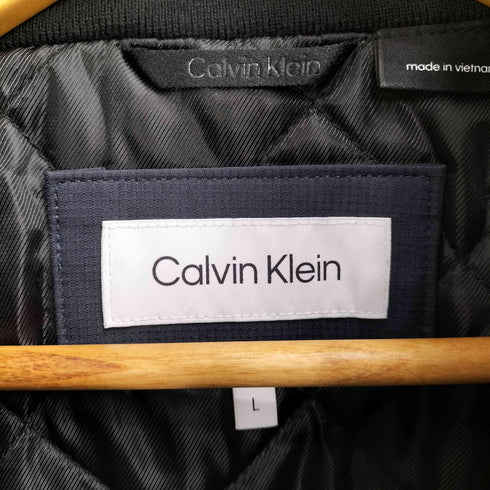 カルバンクライン CALVIN KLEIN 裏地キルティング 中綿 ジップアップジャケット メンズ JPN:L