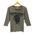 ティーケータケオキクチ tk. TAKEO KIKUCHI Y2K ワッフル Vネック L/S Tシャツ メンズ JPN:2