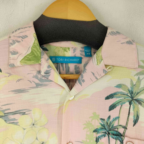 トリリチャード TORI RICHARD 総柄 S/S アロハシャツ メンズ XS