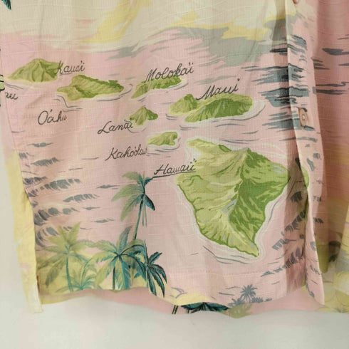 トリリチャード TORI RICHARD 総柄 S/S アロハシャツ メンズ XS
