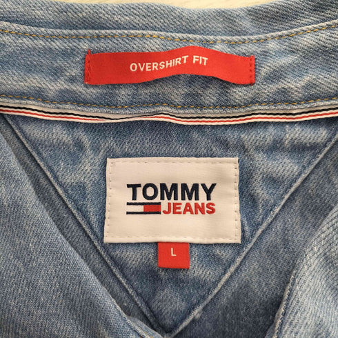 トミージーンズ tommy jeans TJM SS DENIM OVERSHIRT メンズ import:L