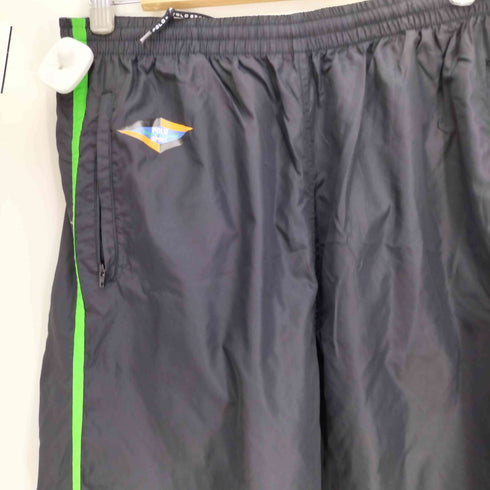 ポロスポーツラルフローレン POLO SPORT RALPH LAUREN 90S ロゴプリント サイドライン ナイロンパンツ メンズ M