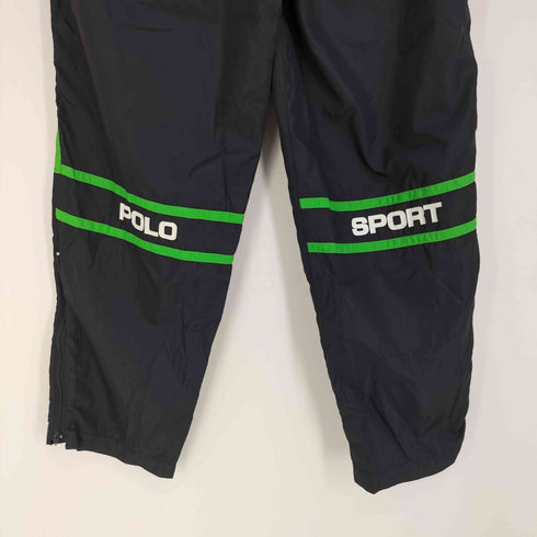 ポロスポーツラルフローレン POLO SPORT RALPH LAUREN 90S ロゴプリント サイドライン ナイロンパンツ メンズ M