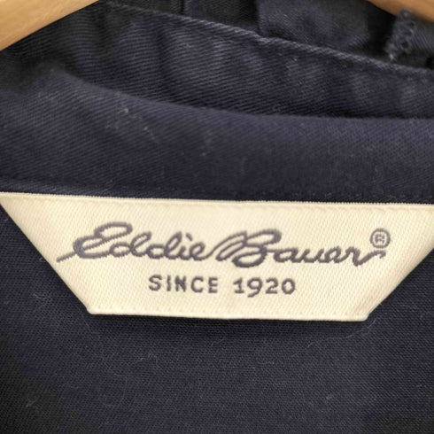 エディーバウアー Eddie Bauer 90S 三角タグ スタンドネック プルオーバー フリルブラウス レディース import:L