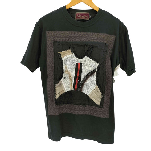 ネメス NEMETH パッチワーク ツギハギデザインS/Sカットソー メンズ JPN:S