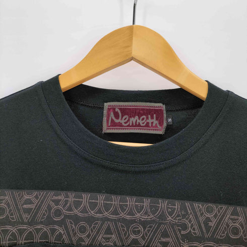 ネメス NEMETH パッチワーク ツギハギデザインS/Sカットソー メンズ JPN:S