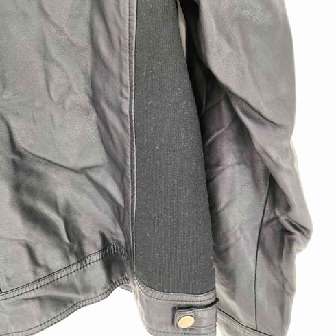 アーバンリサーチサニーレーベル URBAN RESEARCH Sonny Label フェイクレザーライダースジャケット レディース JPN:40