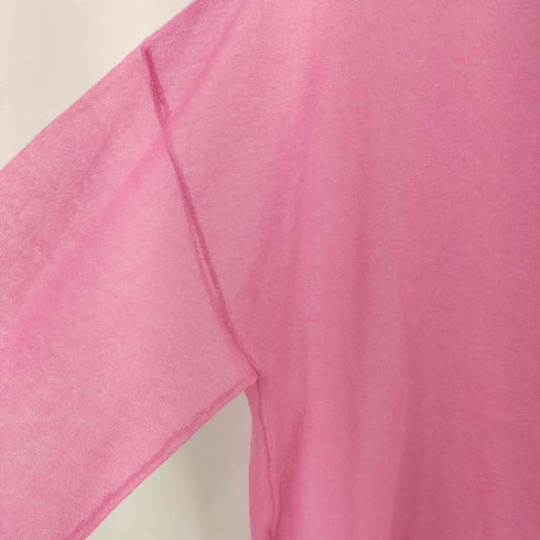 ユナイテッドアローズ UNITED ARROWS シアー スリット ニット レディース